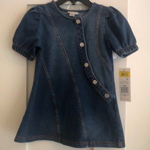 NWT 24M denim dress
